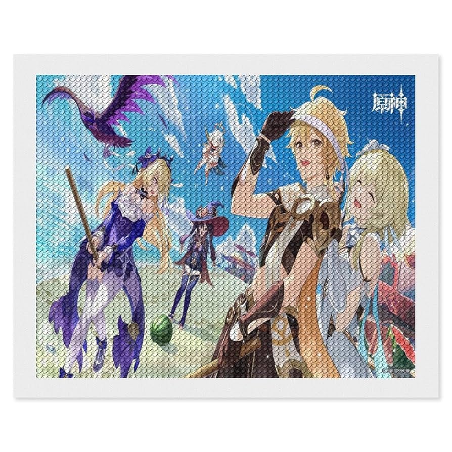 Amazon.co.jp: 原神 ダイヤモンドアート ダイヤモンドアート